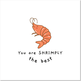 Shrimp Puns - Food Puns Posters and Art